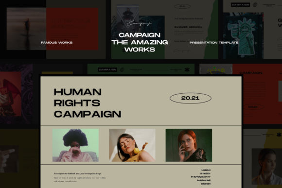 Download Campaign Googleslide Template - Google Collection