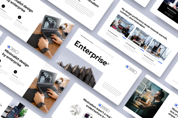 Download Enterprise - Modern Business GoogleSlide - Google Collection