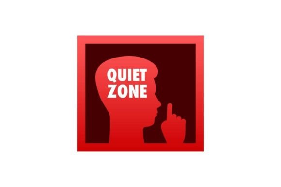 Download Quiet Zone, No Sound. Keep Silence. - Premium Resources
