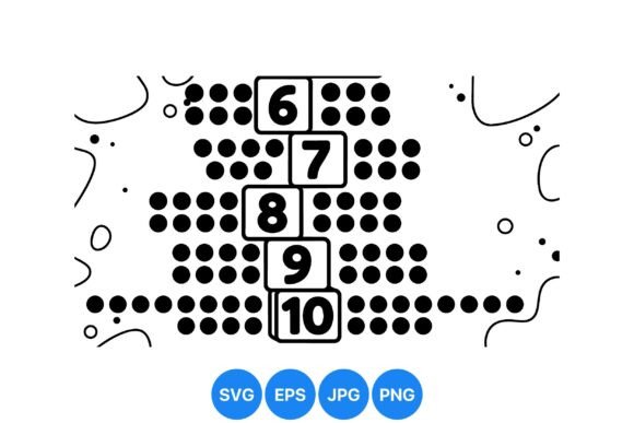 Download Minimalist Number Dot Grid Design - Grid design Collection