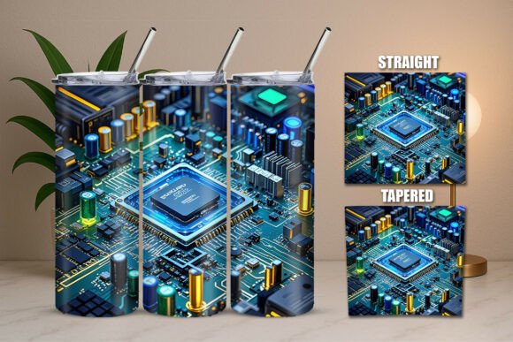 Download Circuit Grid Design 20Oz Tumbler - Grid design Collection