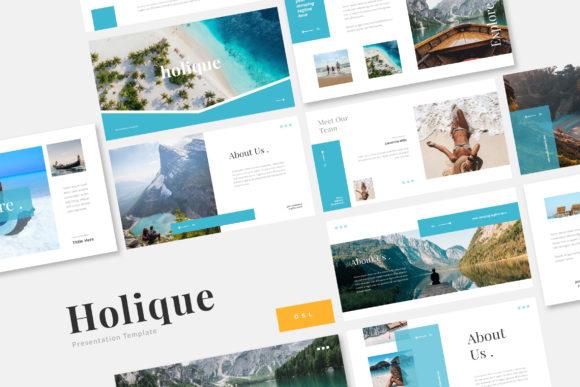 Download Holiquoe Travel GoogleSlide Presentation - Google Collection