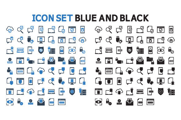 Download Cyber Security and Antivirus Icon Set - Antivirus Collection