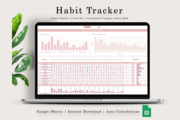 Download Habit Tracker Spreadsheet, Google Sheets - Google Collection