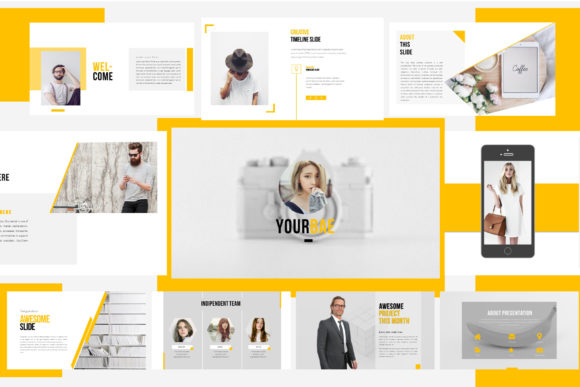 Download YOURBAE Googleslide Template - Google Collection