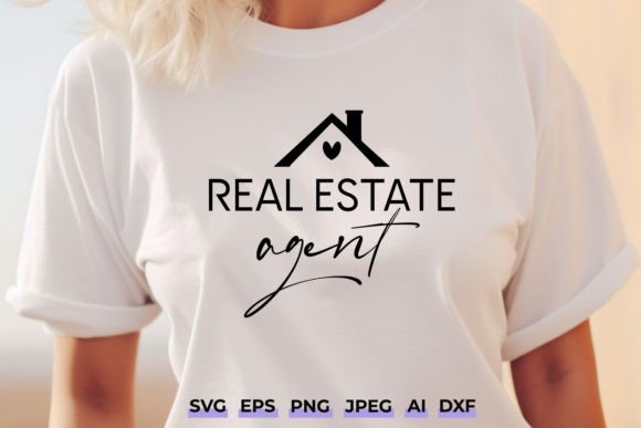 Download Realtor Real Estate Agent SVG Design - Real Collection