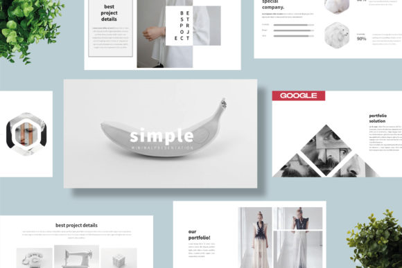 Download Simple Googleslide Template - Google Collection