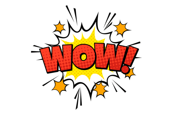 Download Wow Burst Bubble. Comic Sound Effect Rea - Premium Resources